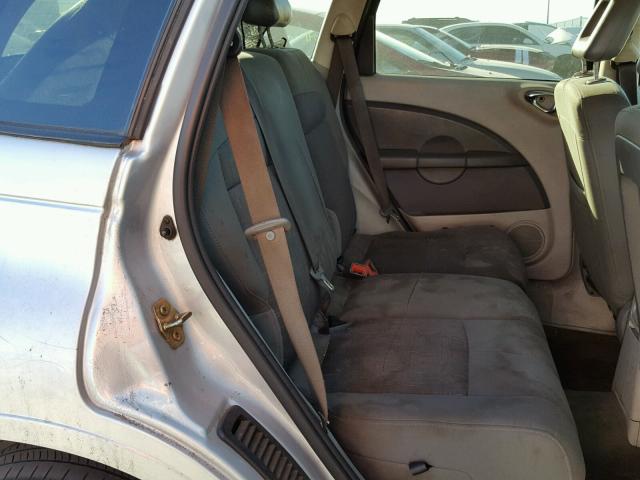 3A8FY58BX7T575444 - 2007 CHRYSLER PT CRUISER SILVER photo 6