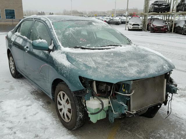 1NXBU40E49Z160481 - 2009 TOYOTA COROLLA BA GREEN photo 1