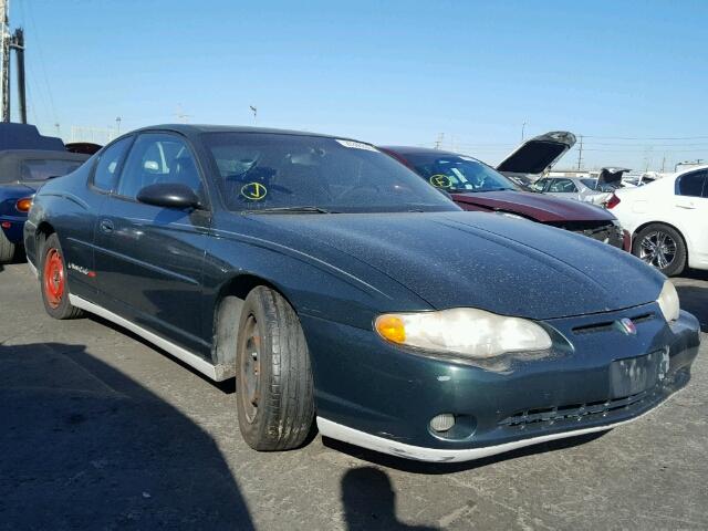 2G1WX15K729181296 - 2002 CHEVROLET MONTE CARL GREEN photo 1