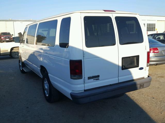 1FBSS31L67DB42549 - 2007 FORD ECONOLINE WHITE photo 3