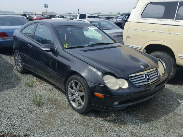 WDBRN64J63A495364 - 2003 MERCEDES-BENZ C 320 SPOR BLACK photo 1