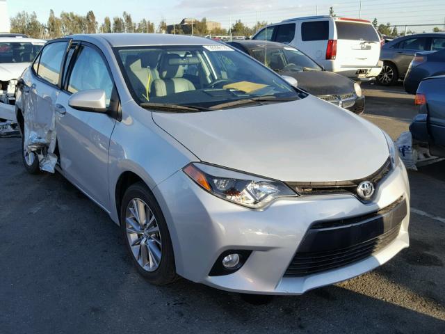 5YFBURHE0FP328888 - 2015 TOYOTA COROLLA L SILVER photo 1