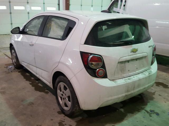 1G1JA6SH5G4156540 - 2016 CHEVROLET SONIC LS 白色 照片 3