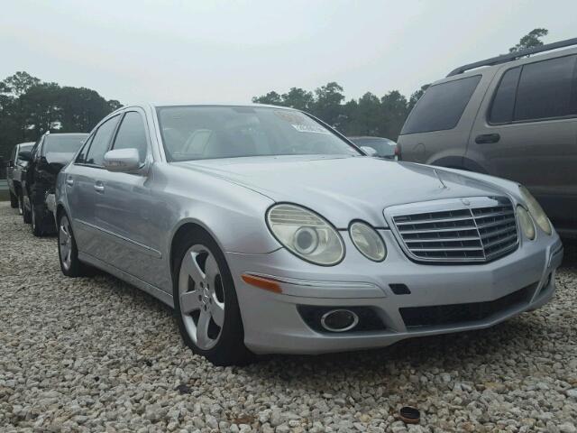 WDBUF72X17B114184 - 2007 MERCEDES-BENZ E 550 SILVER photo 1