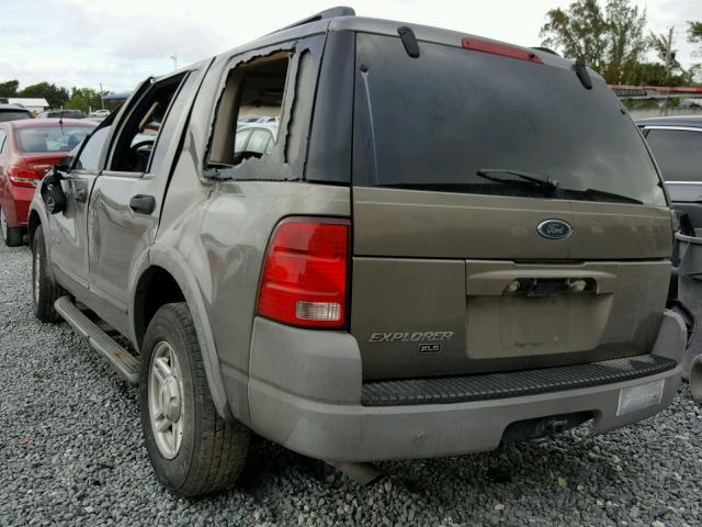 1FMZU72E52ZA84534 - 2002 FORD EXPLORER X GRAY photo 3