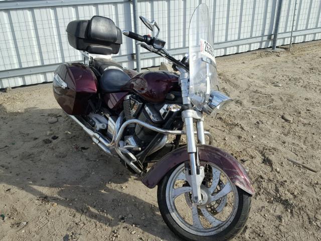 5VPCB26D683003459 - 2008 VICTORY MOTORCYCLES KINGPIN მუქწითელი ფოტო 1