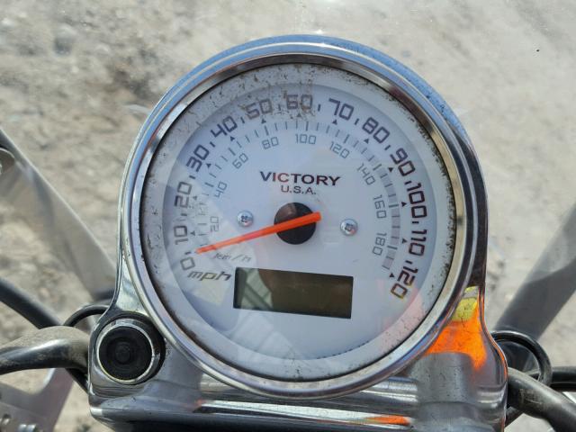 5VPCB26D683003459 - 2008 VICTORY MOTORCYCLES KINGPIN მუქწითელი ფოტო 8