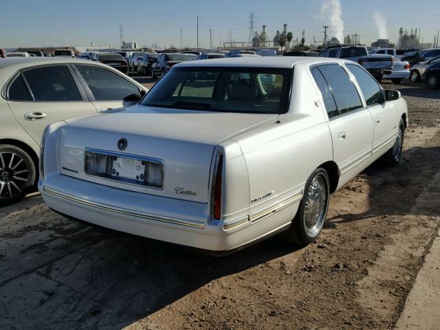 1G6KE54Y6XU757398 - 1999 CADILLAC DEVILLE DE WHITE photo 4