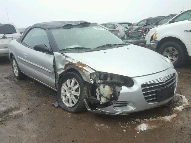 1C3EL75R85N684162 - 2005 CHRYSLER SEBRING GT SILVER photo 1