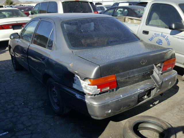 1NXAE04B5RZ178943 - 1994 TOYOTA COROLLA GRAY photo 3