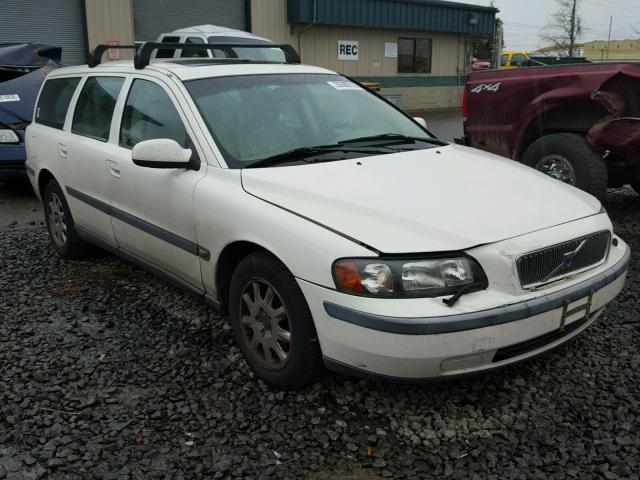 YV1SW61T132324967 - 2003 VOLVO V70 WHITE photo 1