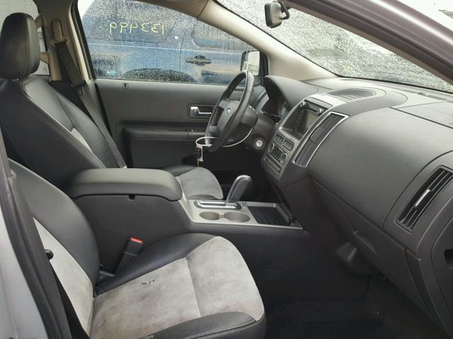 2FMDK30C29BA69495 - 2009 FORD EDGE SPORT SILVER photo 5