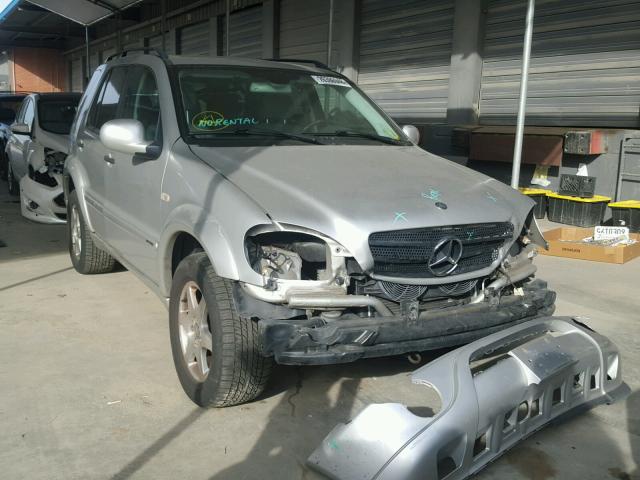 4JGAB54E91A266366 - 2001 MERCEDES-BENZ ML 320 SILVER photo 1