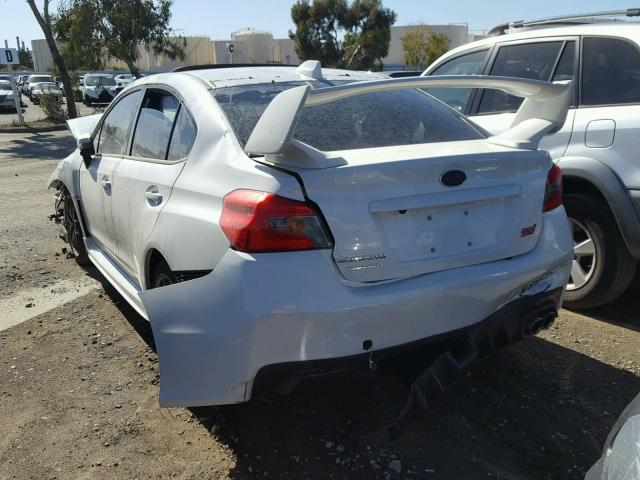 JF1VA2Y61H9841720 - 2017 SUBARU WRX STI WHITE photo 3