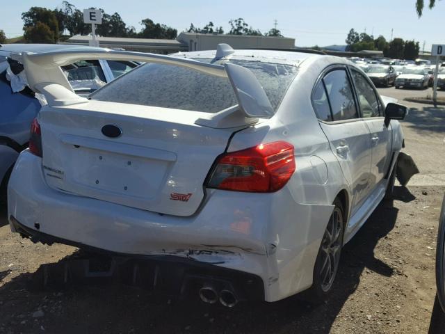 JF1VA2Y61H9841720 - 2017 SUBARU WRX STI WHITE photo 4