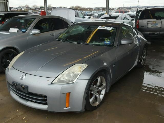 JN1AZ34D76M330148 - 2006 NISSAN 350Z COUPE SILVER photo 2