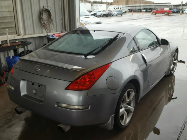 JN1AZ34D76M330148 - 2006 NISSAN 350Z COUPE SILVER photo 4