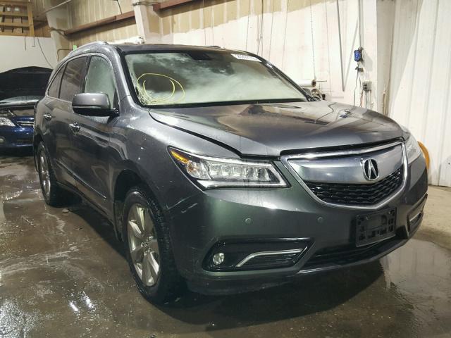 5FRYD4H84FB025324 - 2015 ACURA MDX ADVANC 绿色 照片 1