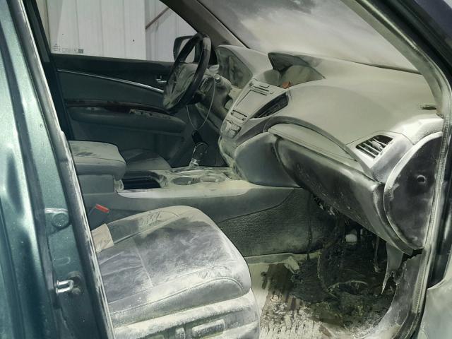 5FRYD4H84FB025324 - 2015 ACURA MDX ADVANC 绿色 照片 5