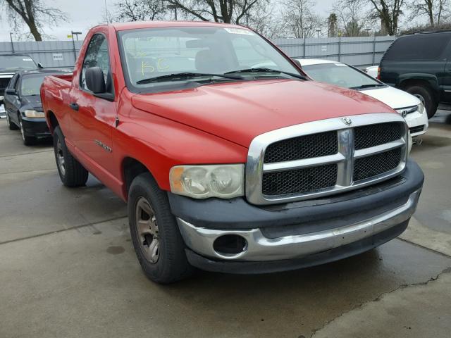 1D7HA16K93J577824 - 2003 DODGE RAM 1500 S RED photo 1