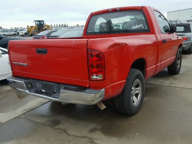 1D7HA16K93J577824 - 2003 DODGE RAM 1500 S RED photo 4