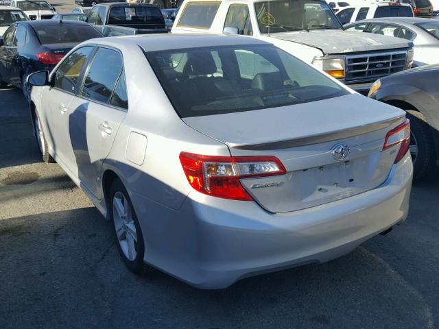 4T1BF1FK4EU807008 - 2014 TOYOTA CAMRY L SILVER photo 3