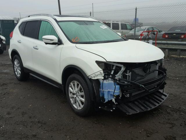 5N1AT2MV4HC895916 - 2017 NISSAN ROGUE SV WHITE photo 1