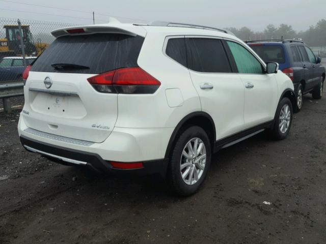 5N1AT2MV4HC895916 - 2017 NISSAN ROGUE SV WHITE photo 4