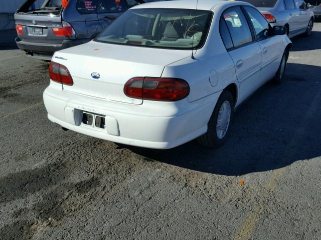 1G1ND52J03M660185 - 2003 CHEVROLET MALIBU WHITE photo 4