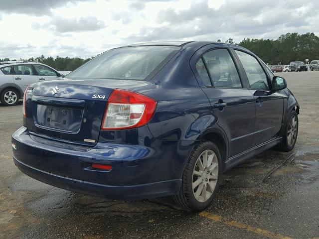 JS2YC414496203413 - 2009 SUZUKI SX4 SPORT BLUE photo 4