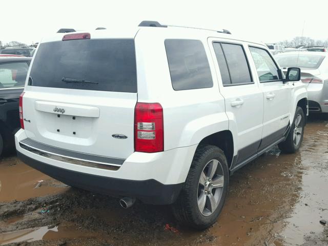 1C4NJRFB0GD674376 - 2016 JEEP PATRIOT LA WHITE photo 4