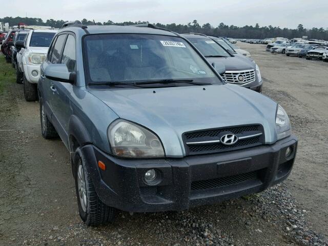 KM8JN12D97U665442 - 2007 HYUNDAI TUCSON SE TEAL photo 1