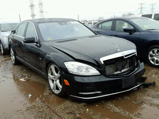 WDDNG9EB2CA443836 - 2012 MERCEDES-BENZ S 550 4MAT BLACK photo 1