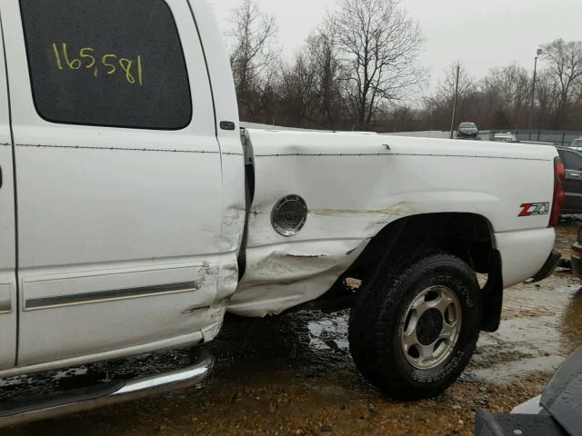 2GCEK19T431133596 - 2003 CHEVROLET SILVERADO WHITE photo 9