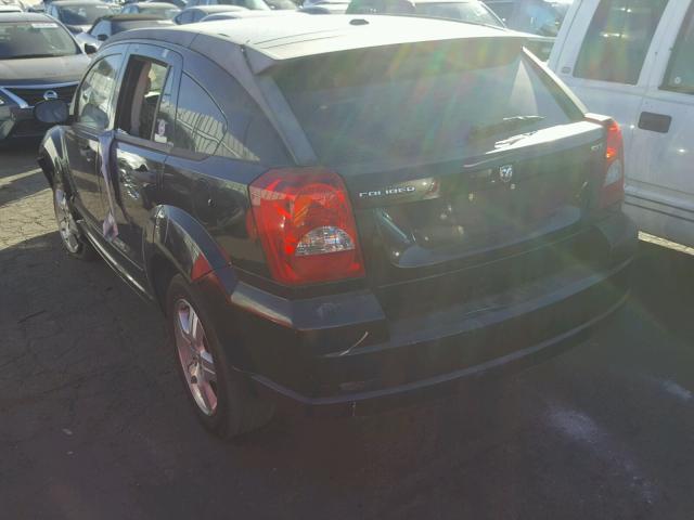 1B3HB48B77D558863 - 2007 DODGE CALIBER SX BLACK photo 3