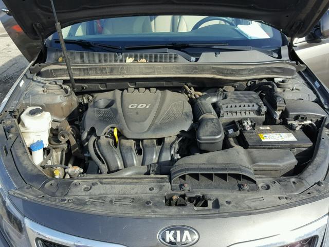 5XXGM4A73DG204009 - 2013 KIA OPTIMA LX BROWN photo 7