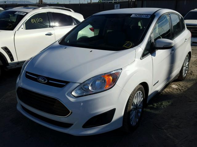 1FADP5AU1HL116111 - 2017 FORD C-MAX SE WHITE photo 2