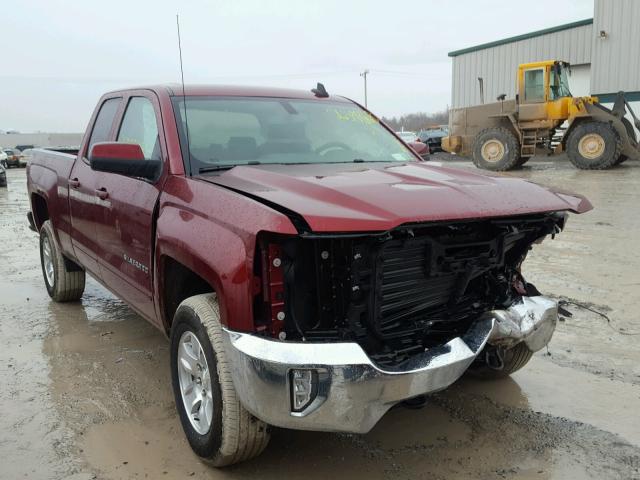 1GCVKREC5HZ278701 - 2017 CHEVROLET SILVERADO RED photo 1