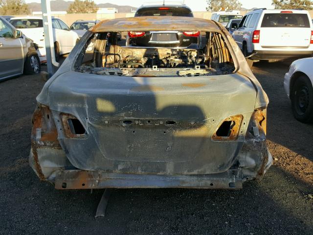 3N1AB7AP4FY367875 - 2015 NISSAN SENTRA S BURN photo 9