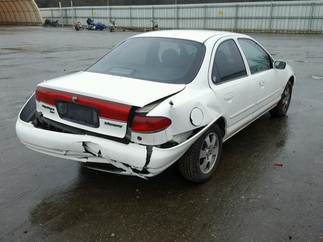 3MELM66L5WM604217 - 1998 MERCURY MYSTIQUE L WHITE photo 4