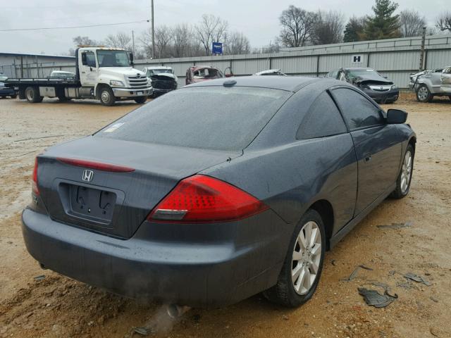 1HGCM82646A000329 - 2006 HONDA ACCORD EX GRAY photo 4