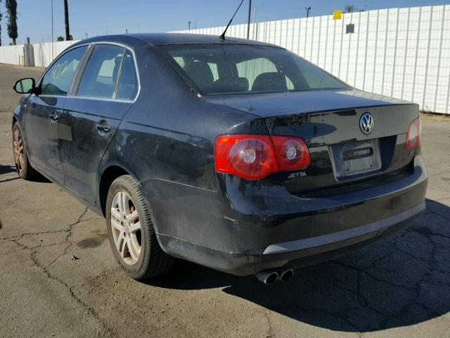 3VWEG71K77M144028 - 2007 VOLKSWAGEN JETTA WOLF BLACK photo 3