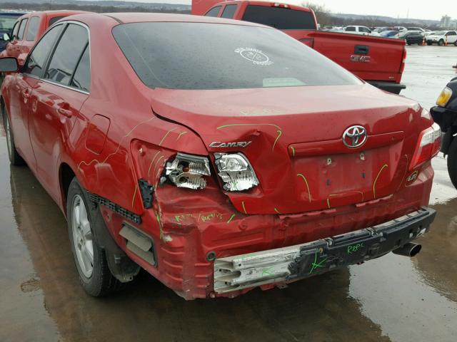 4T1BE46KX7U041776 - 2007 TOYOTA CAMRY NEW RED photo 3