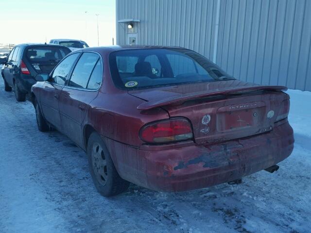 1G3WS52K4WF312151 - 1998 OLDSMOBILE INTRIGUE G RED photo 3