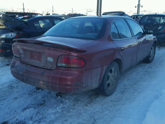 1G3WS52K4WF312151 - 1998 OLDSMOBILE INTRIGUE G RED photo 4