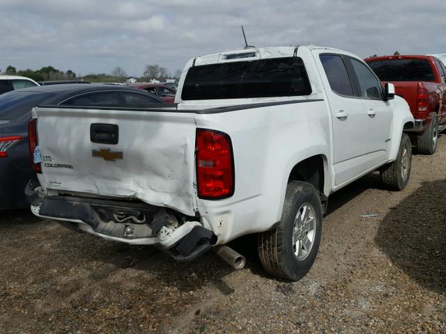 1GCGSAEA1F1154946 - 2015 CHEVROLET COLORADO WHITE photo 4