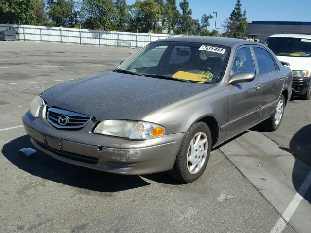 1YVGF22DXY5148335 - 2000 MAZDA 626 ES BROWN photo 2