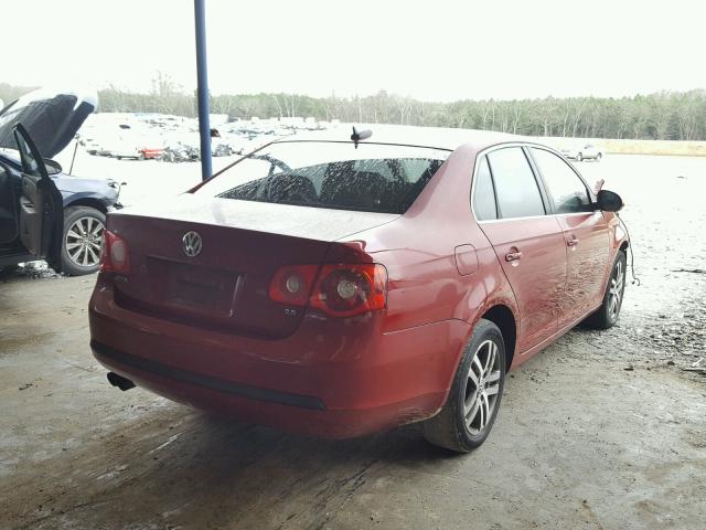 3VWSF71KX6M832139 - 2006 VOLKSWAGEN JETTA 2.5 BURGUNDY photo 4