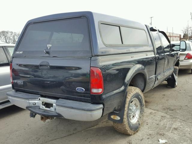 1FTNX21L11EB05737 - 2001 FORD F250 SUPER BLACK photo 4