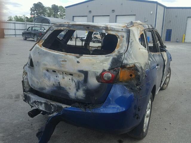 JN8AS5MV9BW306636 - 2011 NISSAN ROGUE S BURN photo 4